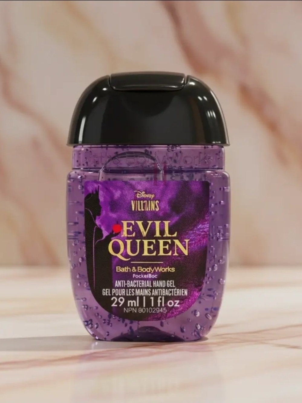 DISNEY Evil Queen Body Wash & Pocketbac in Gold and Purple - Picture 4 of 5